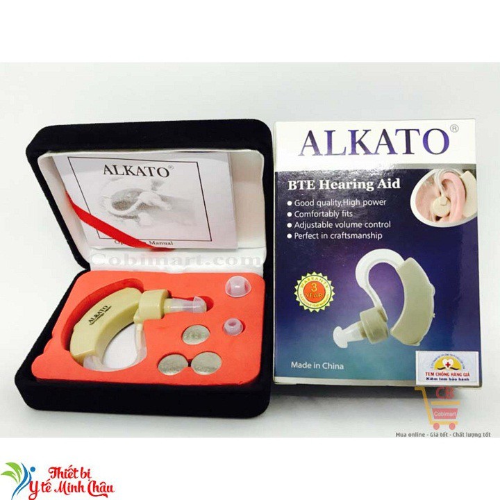 Máy trợ thính không dây BTE ALKATO Hearing Aid- Công nghệ Nhât Bản