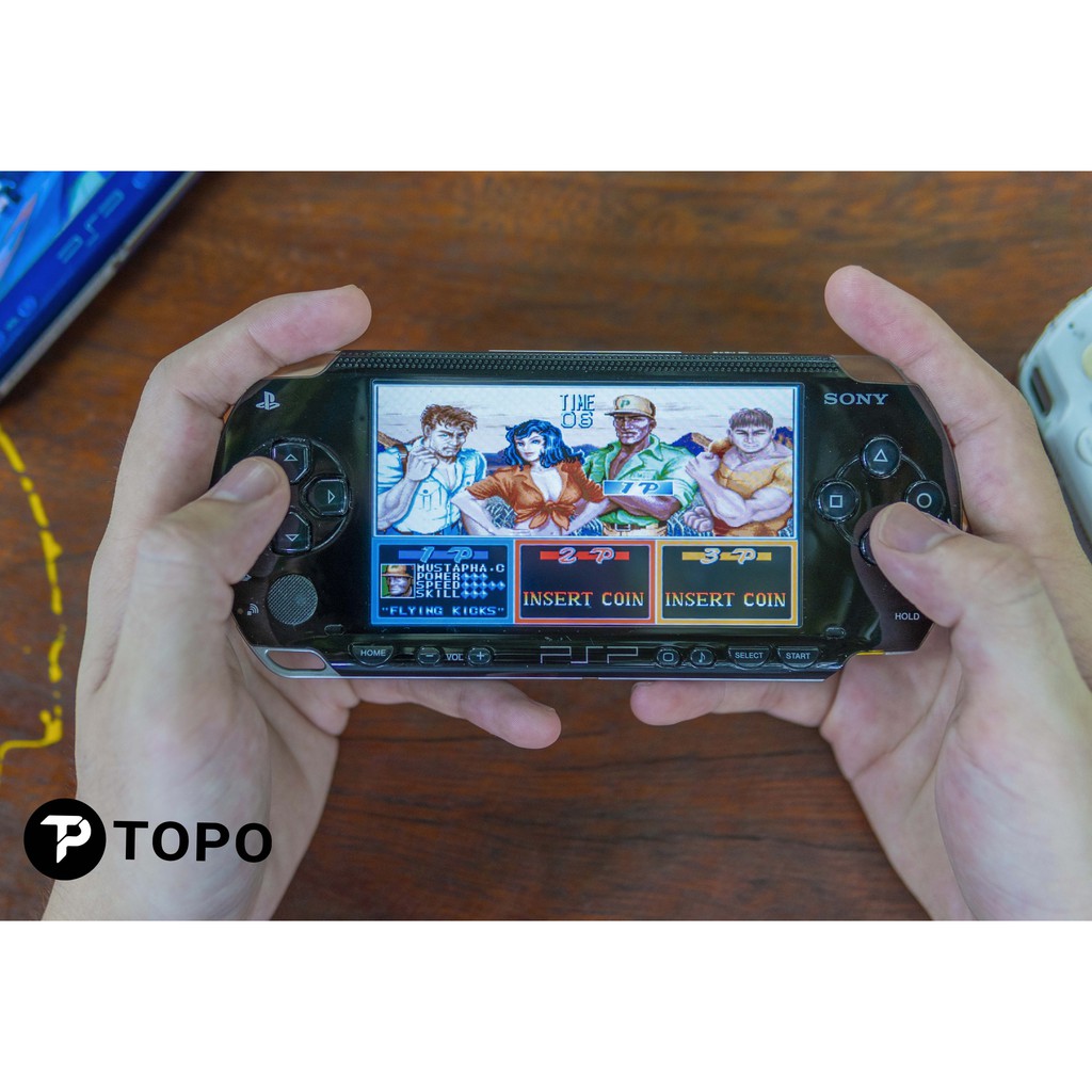 Máy PSP1000 + Thẻ 32GB ( Full game PSP/PS1/GBA/NES/SNES/GAME XÈNG) + Đủ phụ kiện