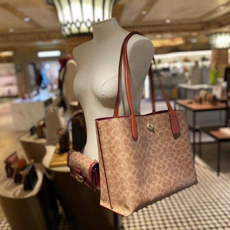 🎀 SẴN - TÚI TOTE COACH DA CANVAS C0693