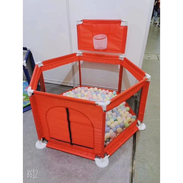 Quây cũi, nhà bóng kích thước 1m3 cho bé khung ninox 304 kích thước 1m3