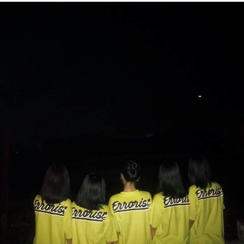 [Mã WASKT410K giảm 10K đơn 50K] Áo thun nữ tay lỡ erroist xanh neon unisex size m,l oversize 45kg - 70kg DTL | BigBuy360 - bigbuy360.vn