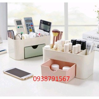 Hộp lưu trữ mỹ phẩm có ngăn kéo để bàn trang điểm- HỘP NHỰA MINI ĐỰNG ĐỒ ĐA NĂNG