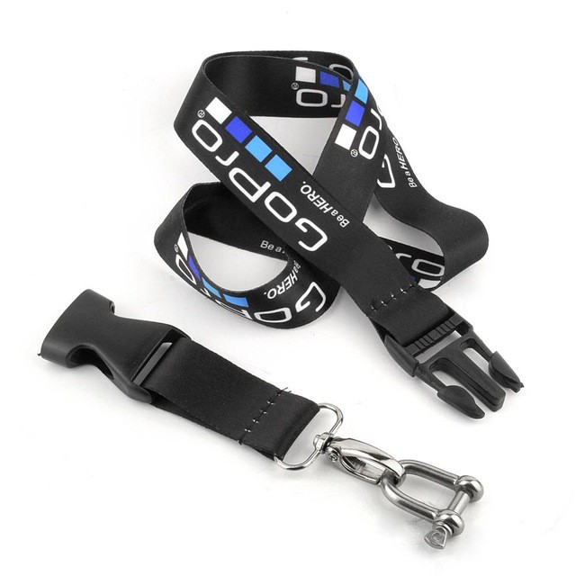 GoPro Hero 9 8 7 6 5 4 4s 3+ MAX Accessories Detachable Neck Strap Lanyard Sling with Quick-released Buckle