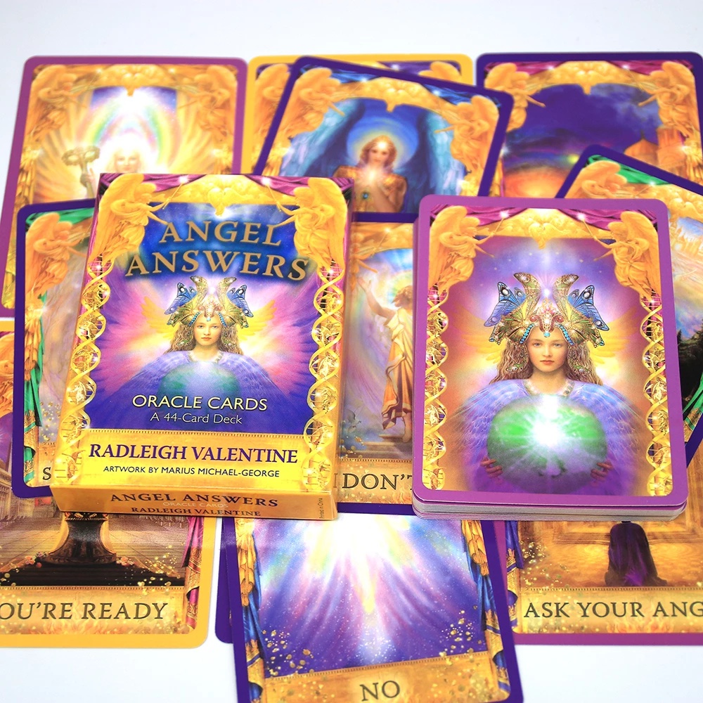 Angel Answers Oracle Cards: A 44-Card Deck Tarot Game