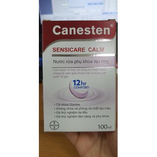 Dung dịch vệ sinh phụ nữ dịu nhẹ Canesten Sensicare Clam 100ml