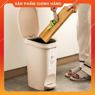 CHÍNH HÃNG - Thùng rác nhựa đạp chân Suremiao 1901,thùng rác,bật rác văn phòng đạp chân cao cấp 1902