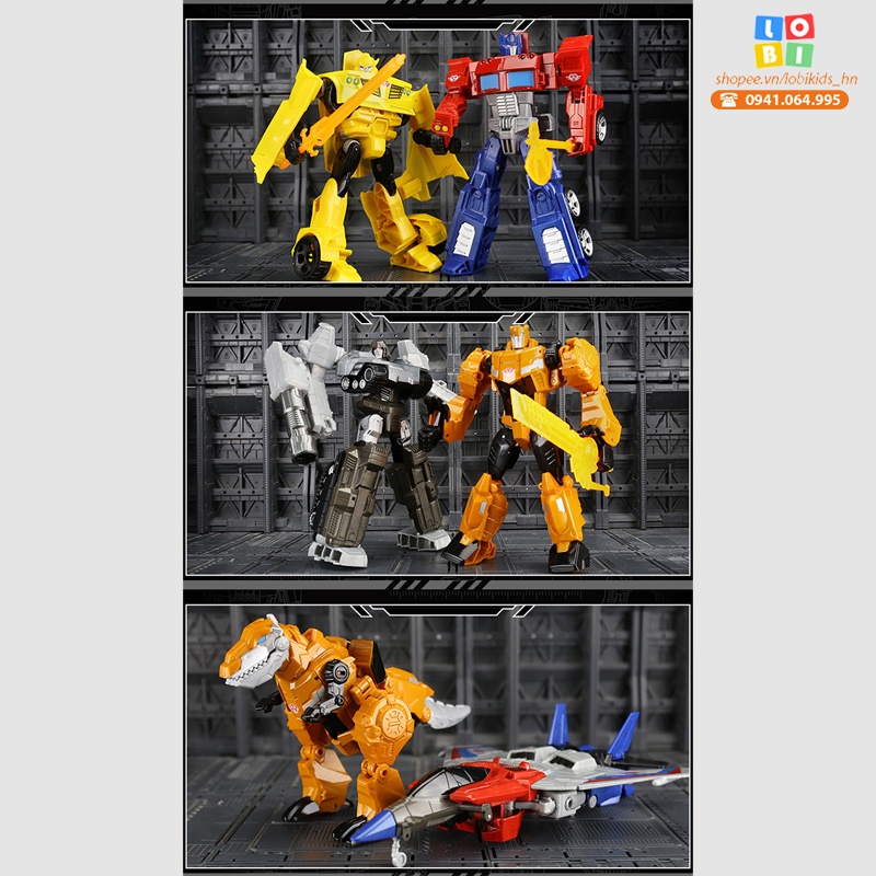 Đồ chơi robot hợp kim biến hình Transformers/Optimus Prime/Bumblebee/Megatron/Starcream G1