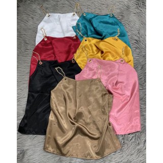 Áo Phi Cổ Đổ Dây Xích(kèm hình thật sp)