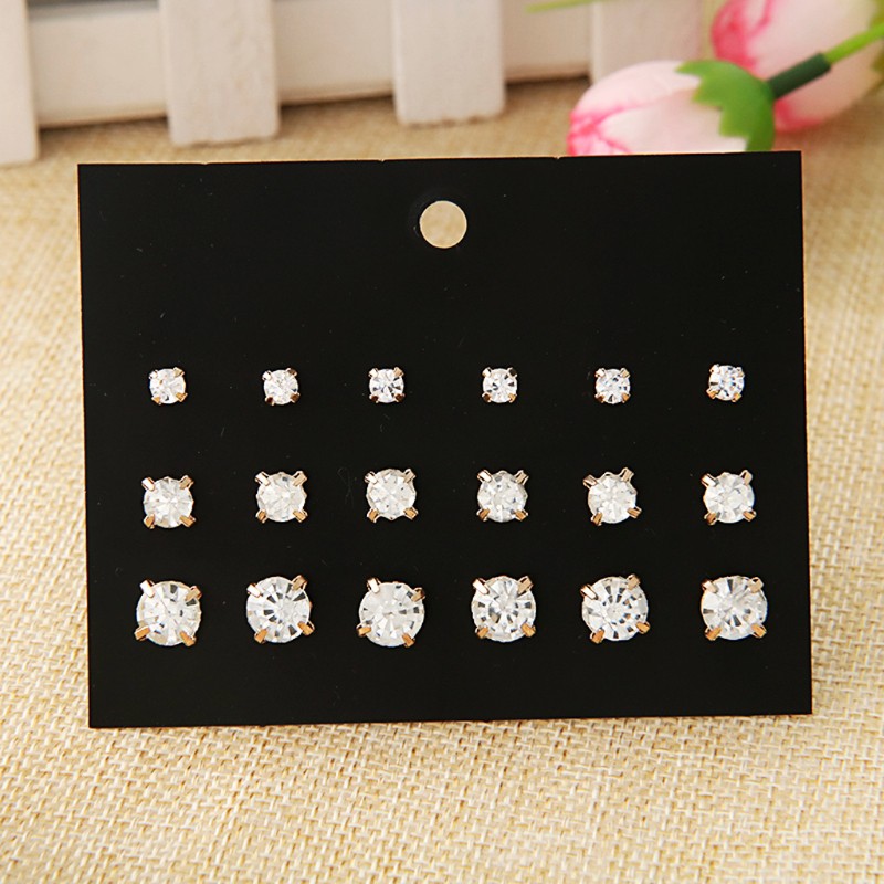 Set 9 Đôi Khuyên Tai Phong Cách Cổ Điển Thời Trang Cho Nữ