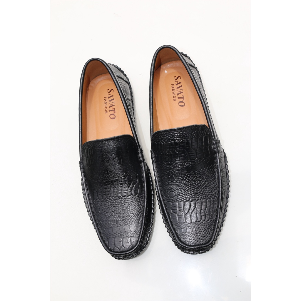 giày lười nam da bò TRƠN TILANO