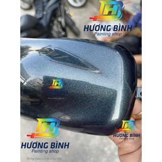 Sơn xịt Bosny màu Midnight Blue - 1182 (cần sơn trên nền màu Bạc để lên được màu như hình)