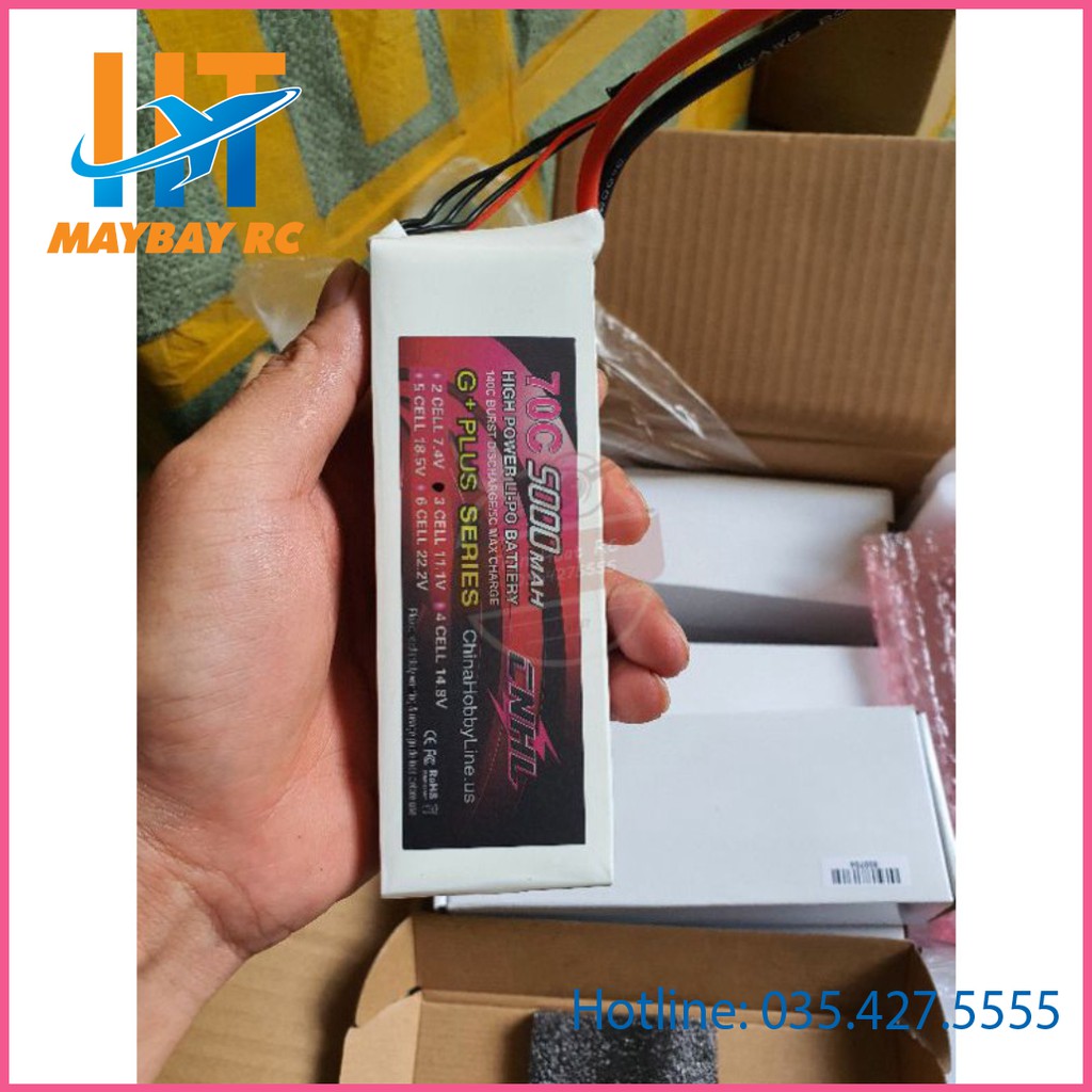 PIN CNHL G+PLUS 5000MAH 3S 4S 6S 70C LIPO BATTERY