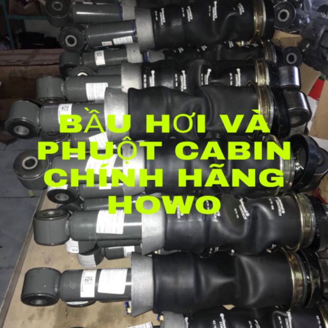 BẦU HƠI VÀ PHỐT CABIN XE HOWO A7 CHÍNH HÃNG