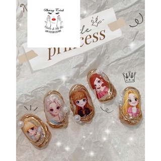 Sticker Gấu-Sticker Hoạt Hình Dán Móng-Nail