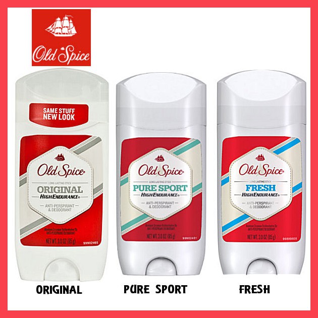 Lăn Old Spice Pure Sport Anti-Perspirant - Mỹ - 85g