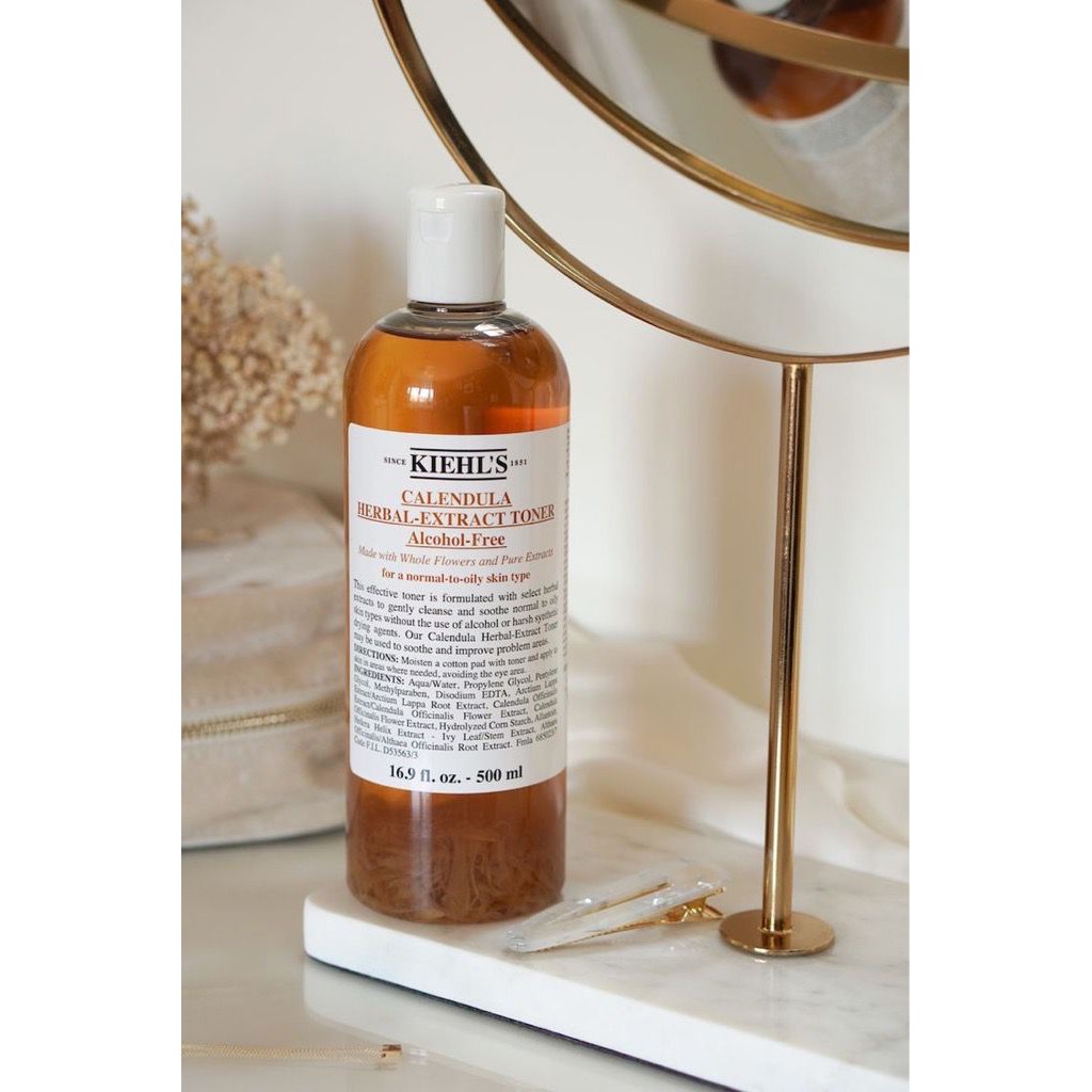 Toner hoa cúc Kiehl's Calendula Herbal Extract 250ml/500ml