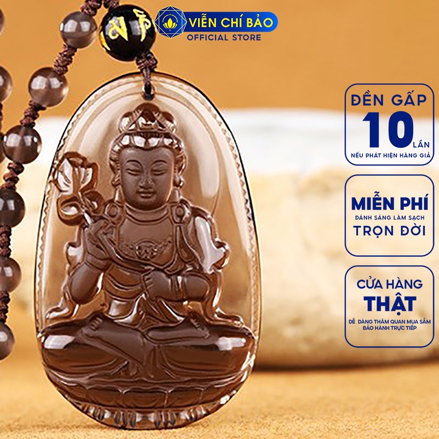 Mặt dây chuyền phật bản Đại Thế Chí Bồ Tát  khói thời trang phụ kiện trang sức Viễn Chí Bảo M200190
