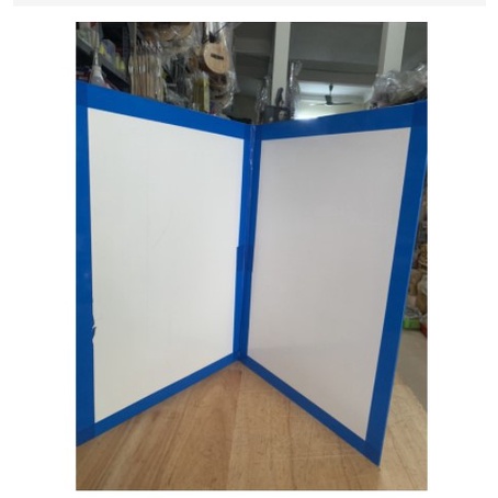 Bảng kê giấy a3 <3 làm bằng gỗ ép tráng mịn trắng viền xanh <3 siêu đẹp- siêu bền