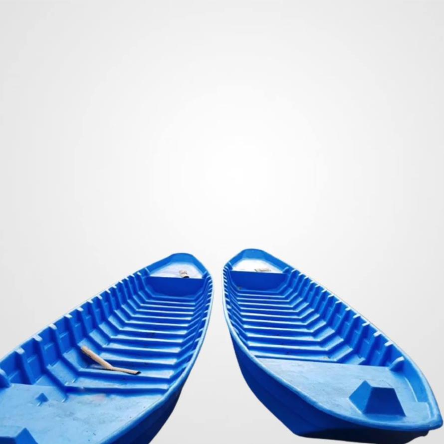 THUYỀN BA LÁ CÂU CÁ COMPOSITE DÀI 4M2 XƯỞNG SẢN XUẤT VỎ LÃI, CANO, GHE, XUỒNG, KAYAK - MSP : TB420