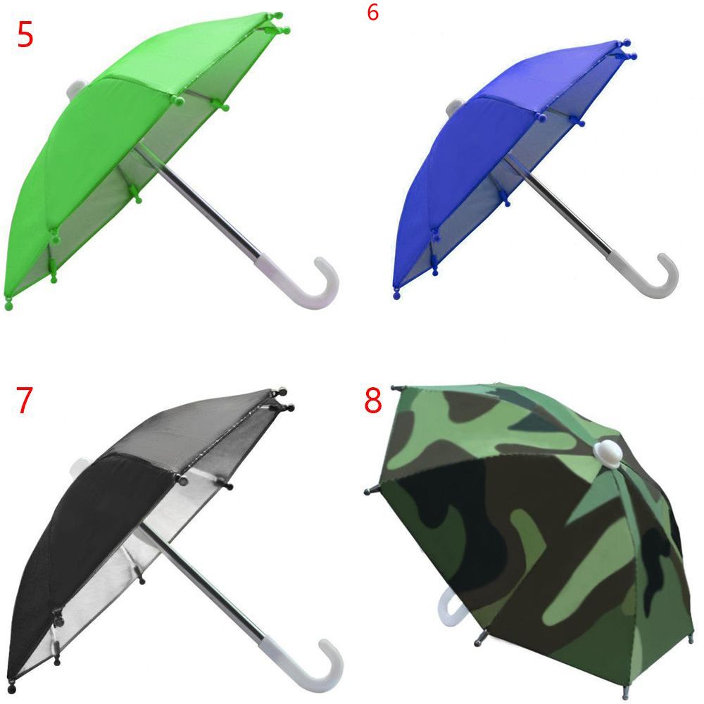 Giá Đỡ Điện Thoại Mini Chống Thấm Nước Gắn Dù Che Nắng Cho Xe Đạp / Xe Máy