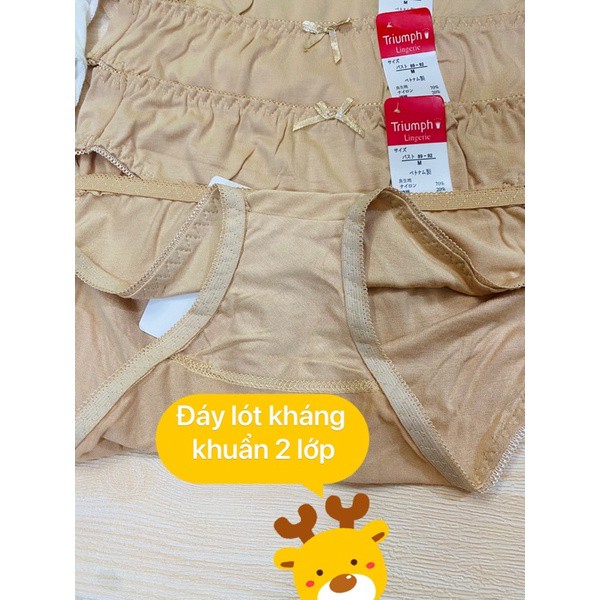 ♥️ Shop Uy Tín ♥️[Quần Lót nữ ]Quần Lót Cotton Trơn Hàng Việt Nam Thoáng Mát. bđ30