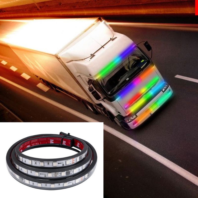 Đèn pha led nhiều màu sắc 24v cho xe tải