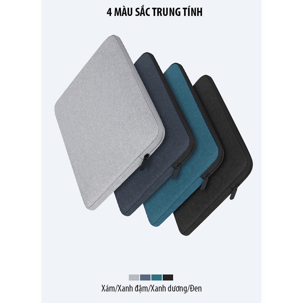 BUBM - Túi chống sốc, chống thấm, siêu mỏng, thời trang dùng cho iPad/ Macbook/ Surface/ Laptop/ Tablet