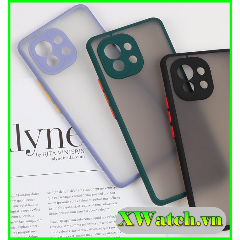 Ốp lưng Cao su non Xiaomi Redmi Note 11 Note 11s Mi 11 Lite Mi 11 pro Note 10 pro K40 K40 pro Poco F3 K40 Gaming cao cấp