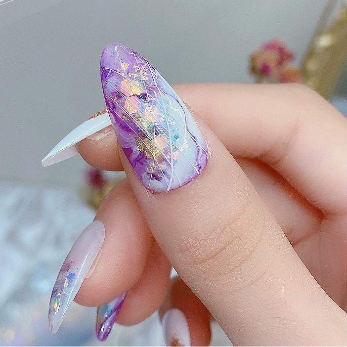 hũ trang trí nail