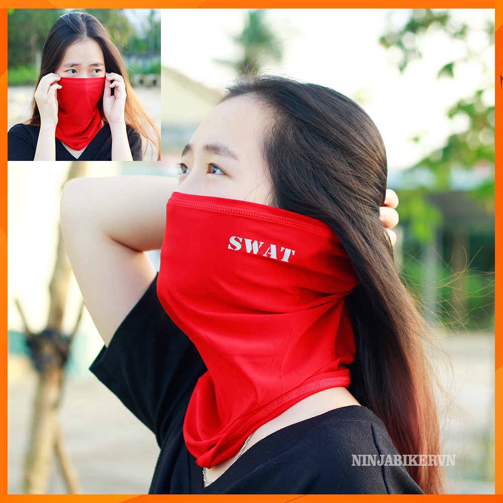 Khăn đa năng SWAT - Màu Đỏ ⚡ FREESHIP ⚡ Hàng Cao Cấp Loại 1