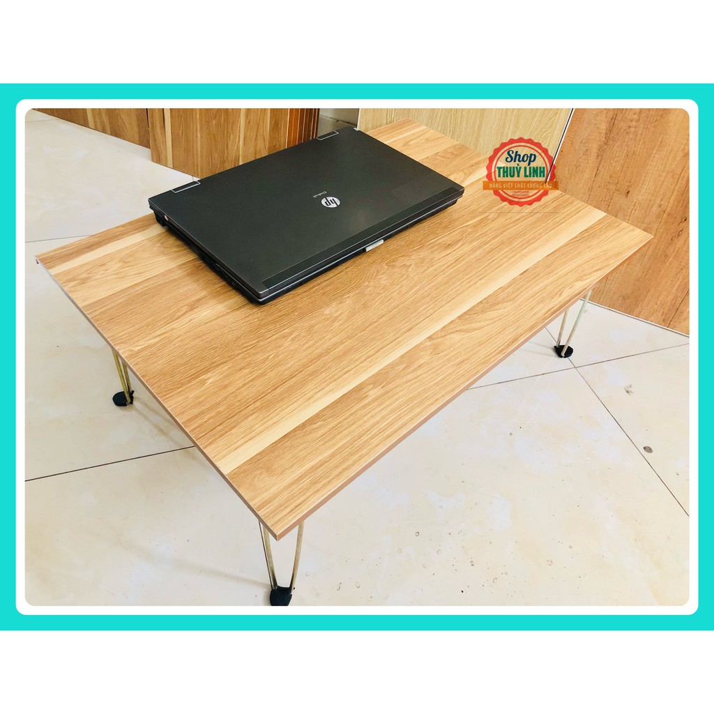 ⚡️Bàn gấp cỡ lớn 50x70cm màu vân gỗ phủ melamine siêu đẹp giá sốc