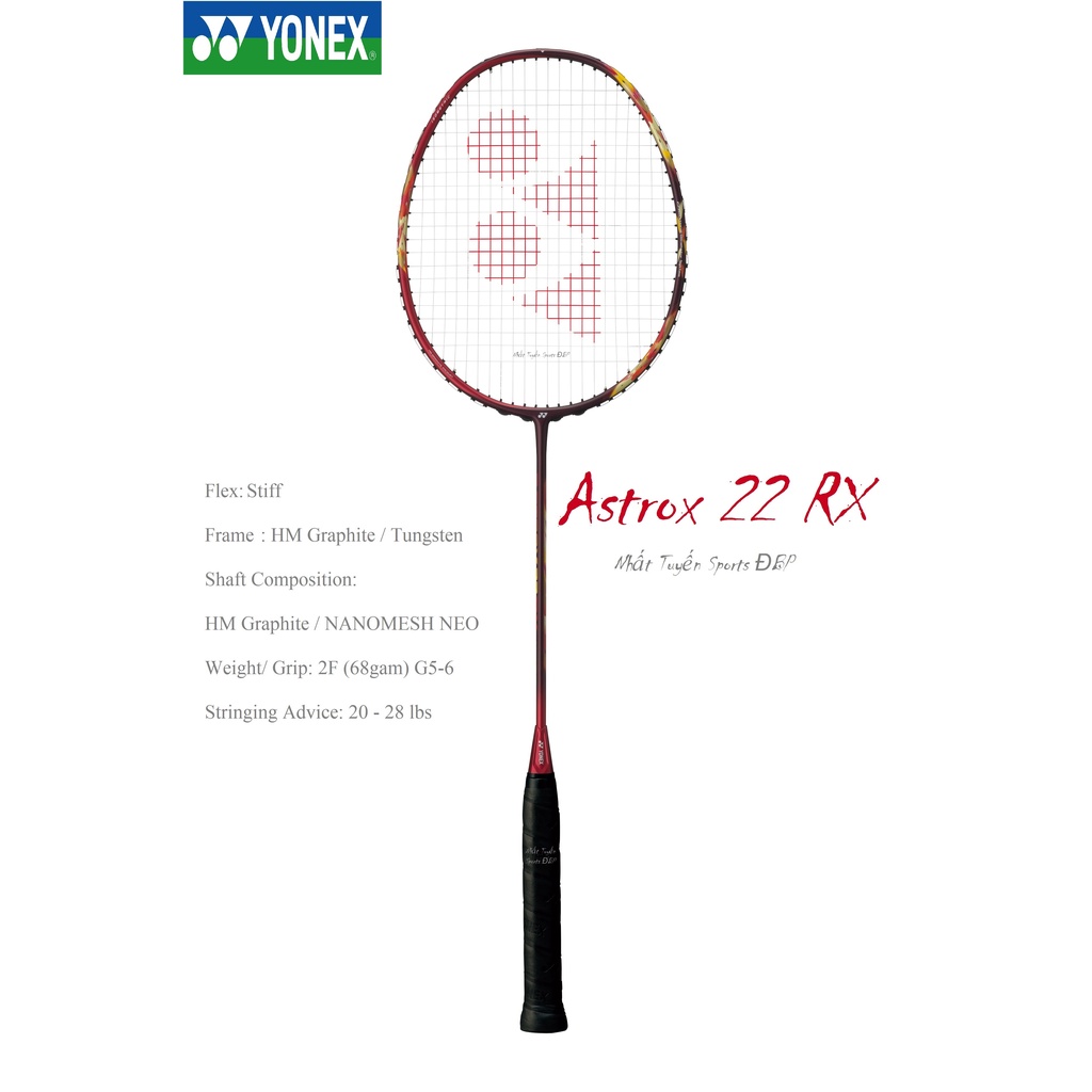 Vợt cầu lông Yonex Astrox 22 RX - 7U /2F (chính hãng)