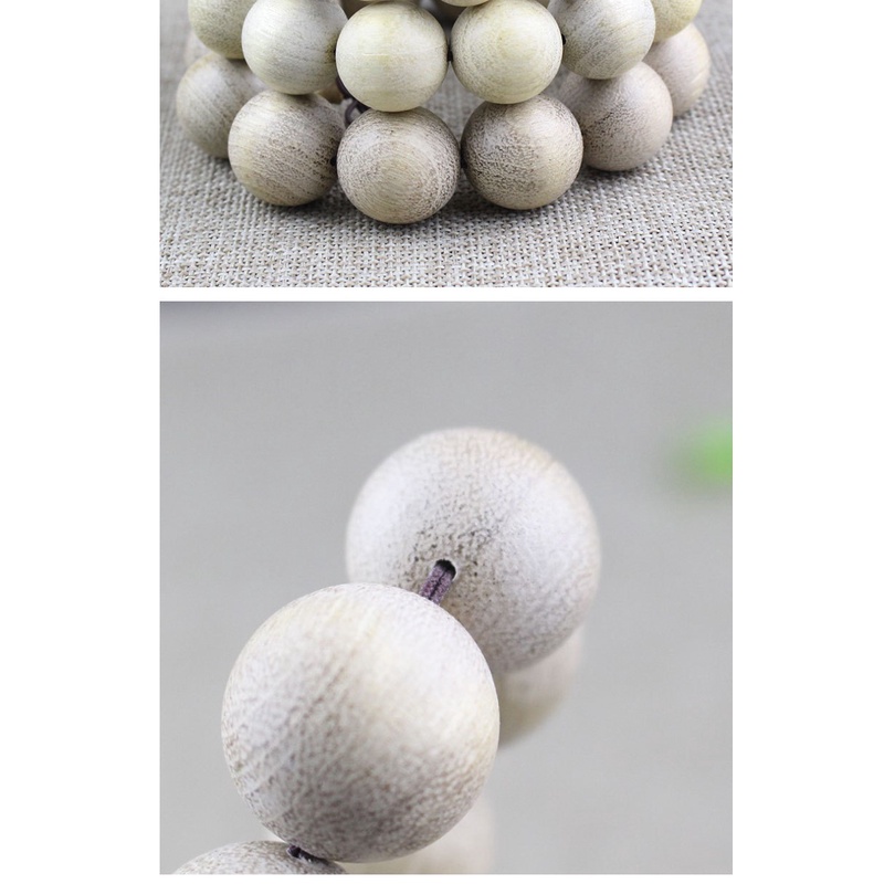 Vòng Tay Hạt Gỗ Long Não Seiko Lỗ Nhỏ151820Chuỗi Hạt Phật Giáo Đeo Tay Dành Cho Nam Và Nữ