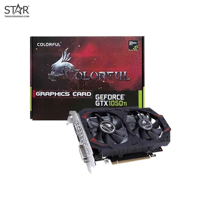 VGA Colorful GTX 1050Ti 4G GDDR5 NE (GTX1050Ti NE 4G-V) | BigBuy360 - bigbuy360.vn