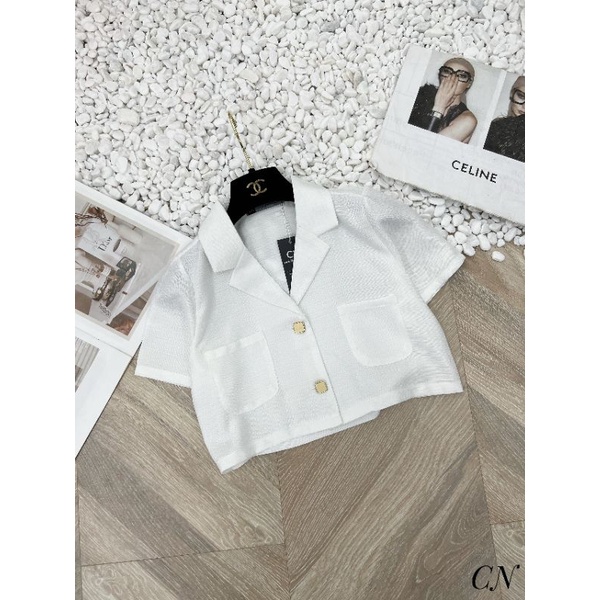 Áo vest khuy croptop | BigBuy360 - bigbuy360.vn