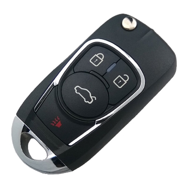 Chìa Khoá Remote gập độ cho dòng xe Toyota Vios Innova Fortuner