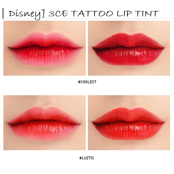 Son tint lâu trôi [Disney] 3CE TATTOO LIP TINT | BigBuy360 - bigbuy360.vn