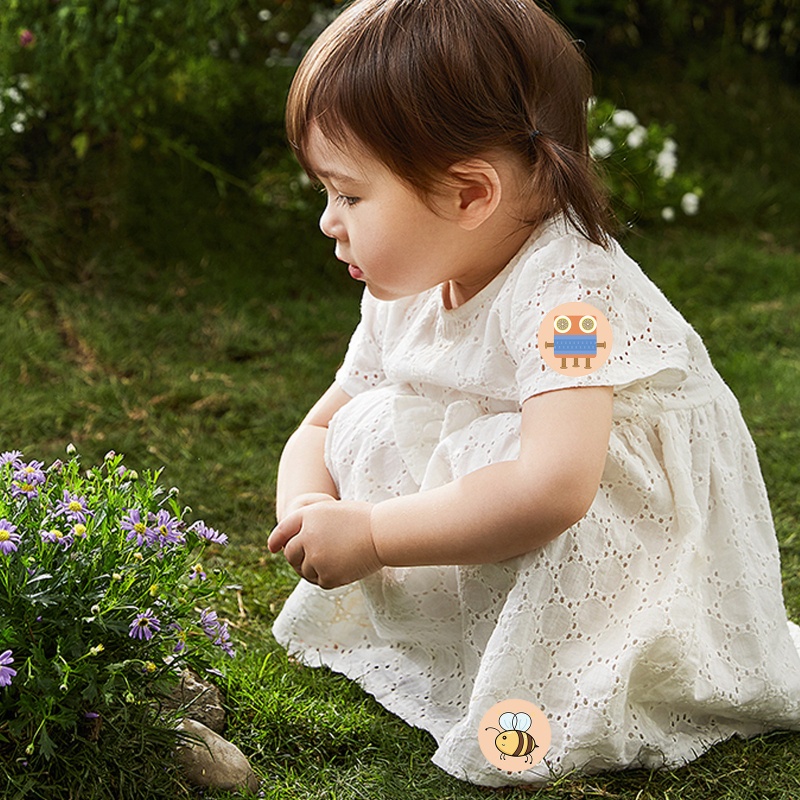 Miếng Dán Chống Muỗi Hình Hoạt Hình Dễ Thương Cho Trẻ Em Và Người Lớn