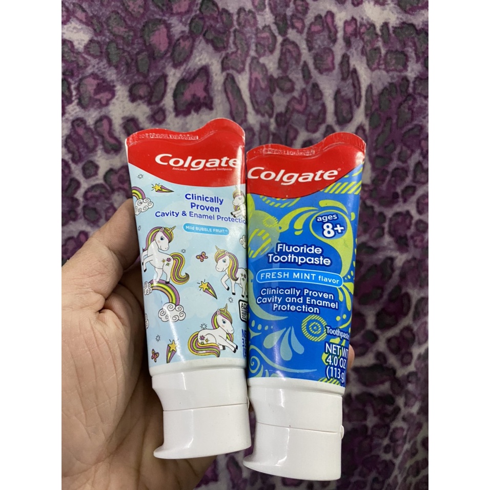 [ Date 9/10/11 ] Kem Đánh Răng Colgate Cho Bé - Hàng Mỹ ( giao mẫu ngẫu nhiên )