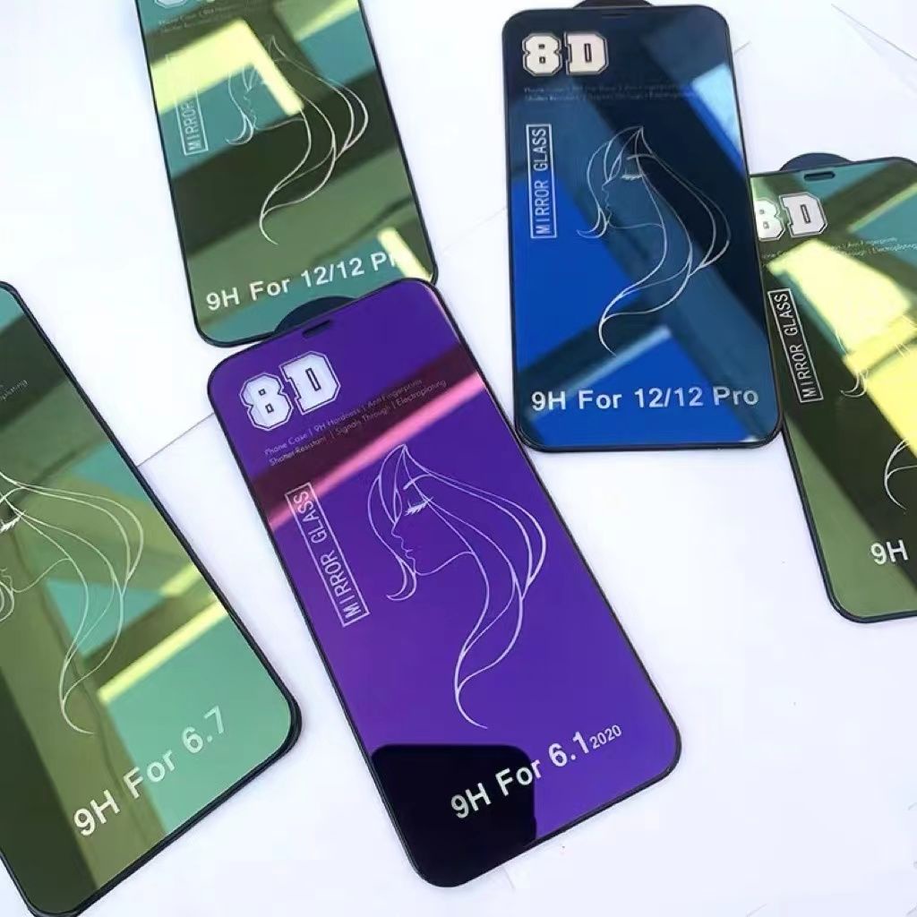 Kính Cường Lực 8D Bảo Vệ Màn Hình Điện Thoại iphone 14 Plus 14 Pro 14 13 12 11 Pro Max X XS XR XS Max 6 7 8 Plus