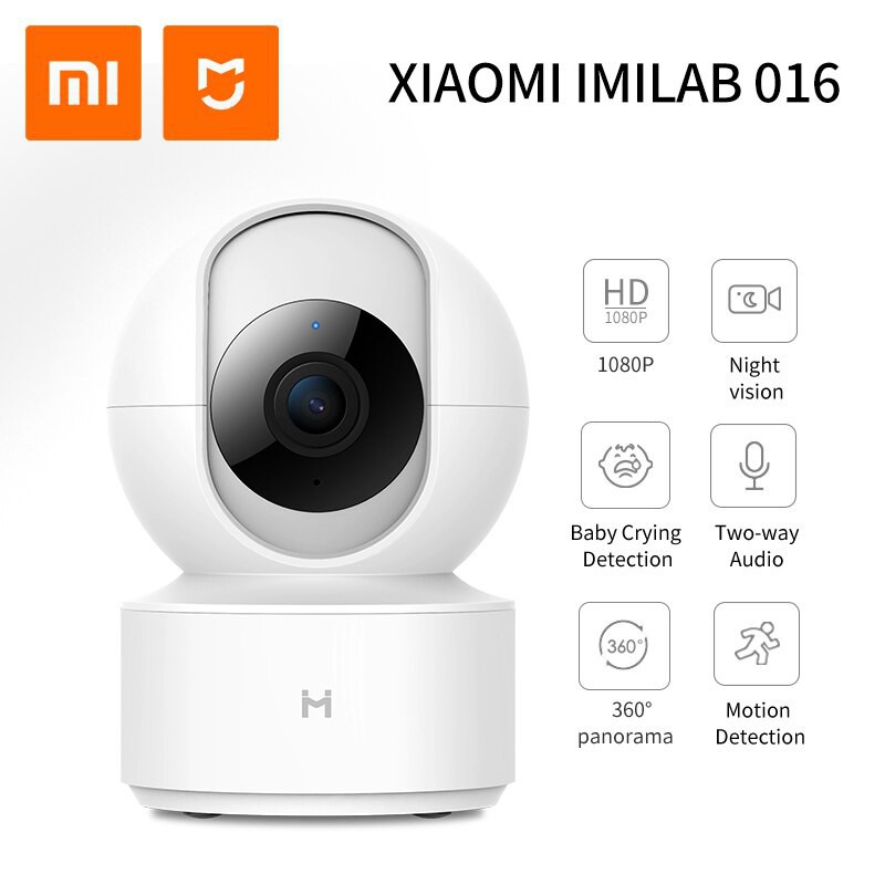 Bản quốc tế Camera giám sát ip Imilab FHD 1080p Xiaomi xoay 360 độ