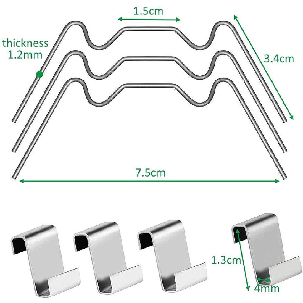Kẹp Nhà Kính Chống Thấm Nước 304 W / Z