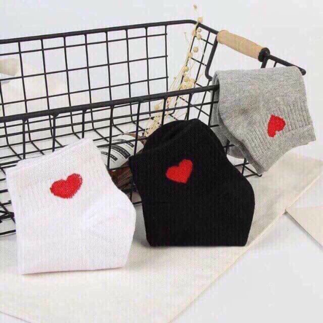 Set 10 Đôi Tất Tim Siêu Kute