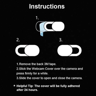 3pcs Camera Cover Slide Webcam Extensive Compatibility Protect Privacy