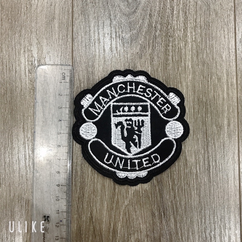 Logo Manchester United thêu 9cm siêu đẹp ủi nhiệt