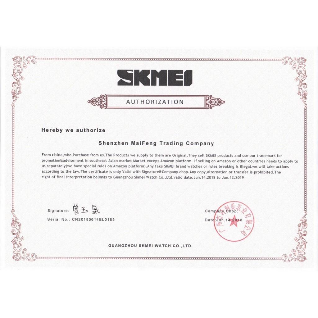 Đồng Hồ Cặp Đôi Skmei Đèn Led 0841 %