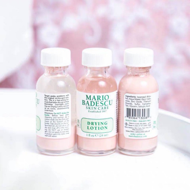 Dung Dịch Chấm Mụn Mario Badescu Drying Lotion