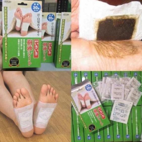 Miếng dán thải độc chân To Plan Natural Foot Sheet Nhật 30 miếng