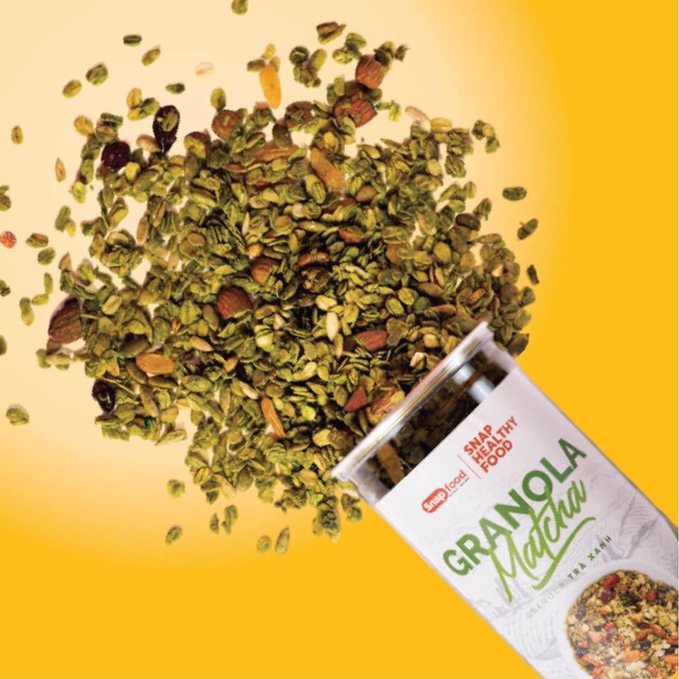 [SNAPSN002 Giảm giá 15%] Ngũ cốc GIẢM CÂN - Ngũ cốc ăn liền GIẢM CÂN  EATCLEAN - Granola vị matcha (500gr) | BigBuy360 - bigbuy360.vn