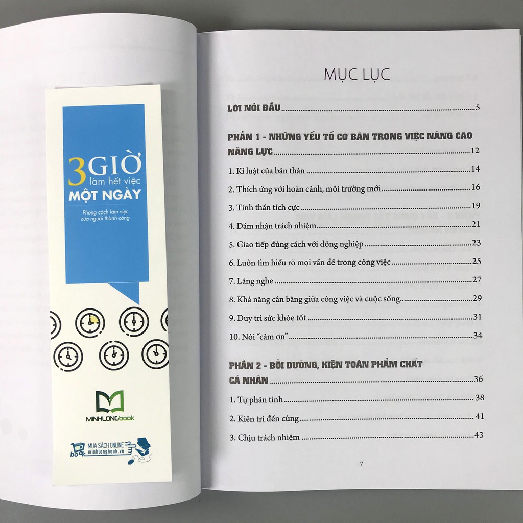 Sách: 3 Giờ Làm Hết Việc Một Ngày